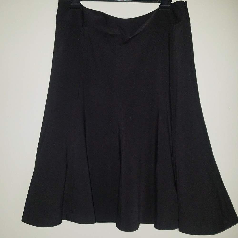 Rafaella Studio black flare skirt